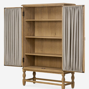 Finley Curio Cabinet by Amber Lewis x Four Hands