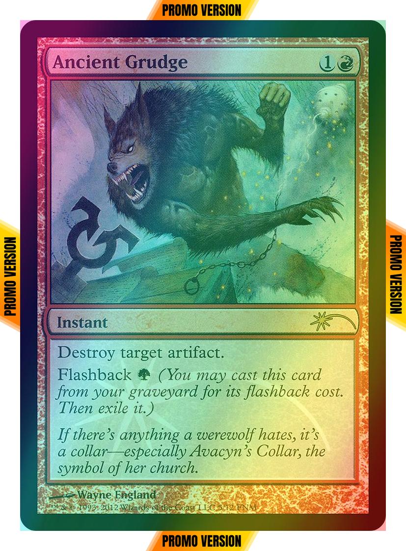 Ancient Grudge [5] [Friday Night Magic 2012] [Foil]