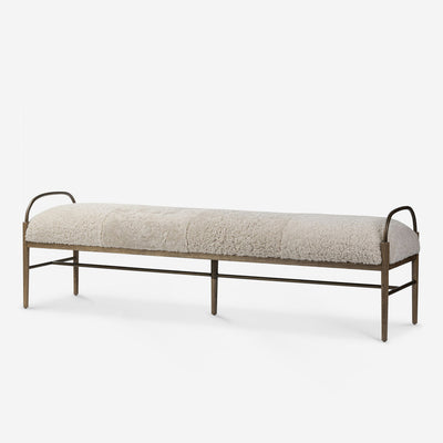 Demi Bench by Amber Lewis x Four Hands