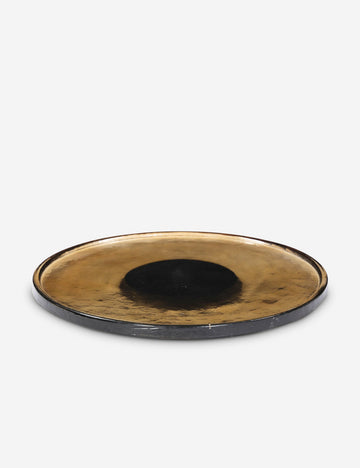 Amber Cast Glass