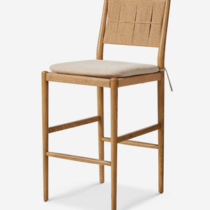 Dara Bar and Counter Stool by Amber Lewis x Four Hands