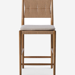Dara Bar and Counter Stool by Amber Lewis x Four Hands