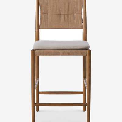 Dara Bar and Counter Stool by Amber Lewis x Four Hands