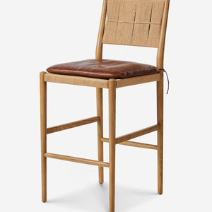 Dara Bar and Counter Stool by Amber Lewis x Four Hands