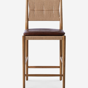 Dara Bar and Counter Stool by Amber Lewis x Four Hands