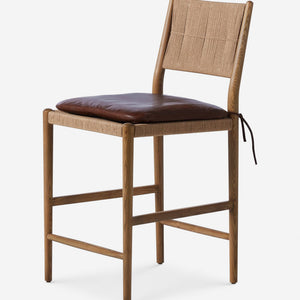 Dara Bar and Counter Stool by Amber Lewis x Four Hands