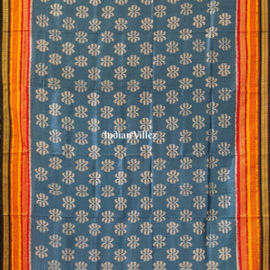 Odisha Ikat Khandua Silk Saree