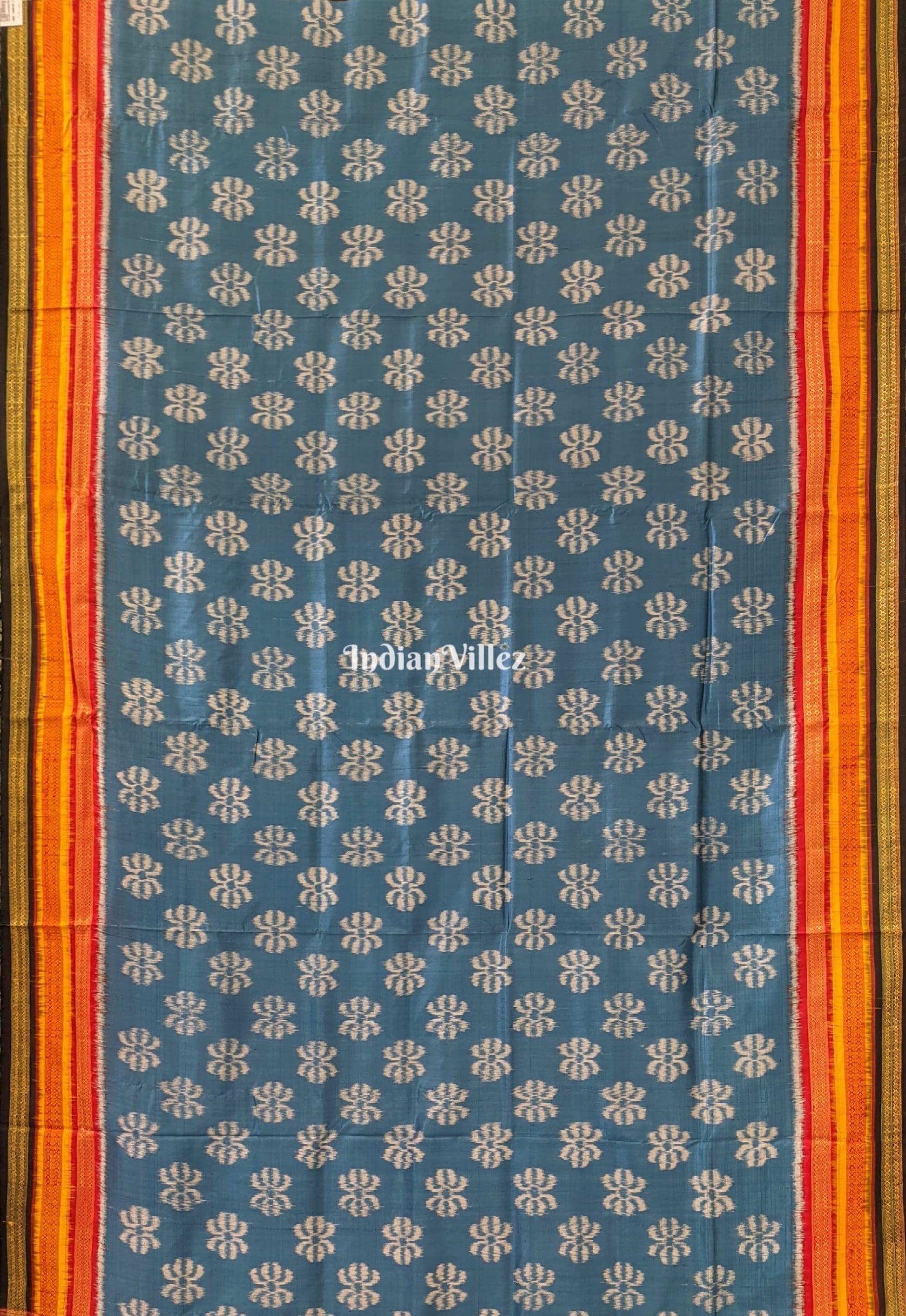 Odisha Ikat Khandua Silk Saree