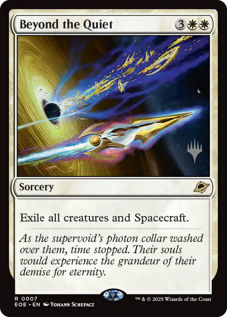 Beyond the Quiet [7p] [Promo Pack] [Edge of Eternities: Promos] [Non-Foil]