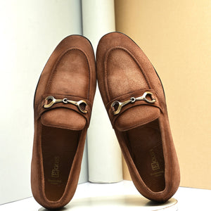 Stardust Buckled Loafers by Aspeerio