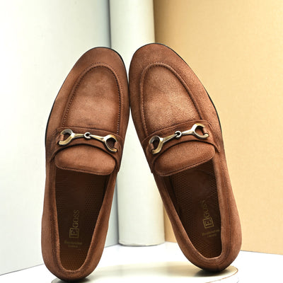Stardust Buckled Loafers by Aspeerio