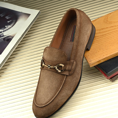 Stardust Buckled Loafers by Aspeerio