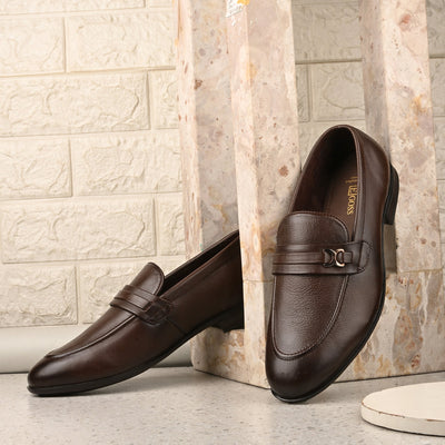 Egoss Formal Slip-On Loafers For Men