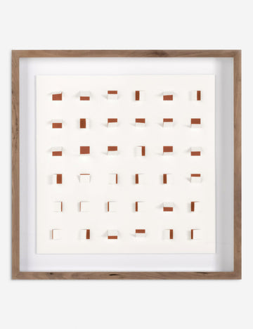 Terracotta and White