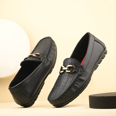 Egoss Printed Loafers For Men