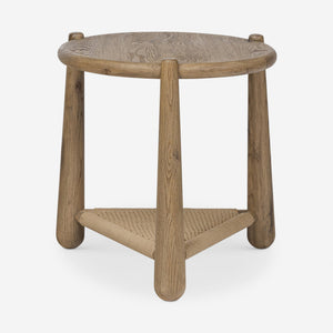 Salvador Round Side Table by Amber Lewis x Four Hands