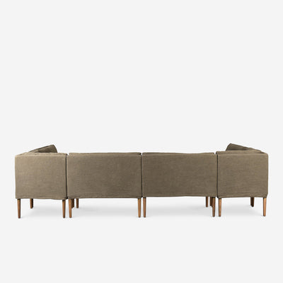 Aurelia U-Shaped Dining Banquette by Amber Lewis x Four Hands