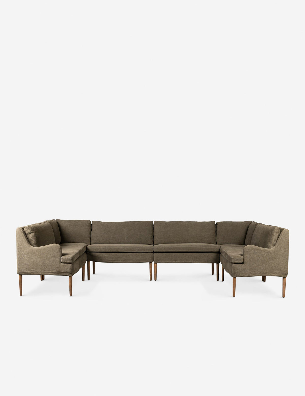 Aurelia U-Shaped Dining Banquette by Amber Lewis x Four Hands