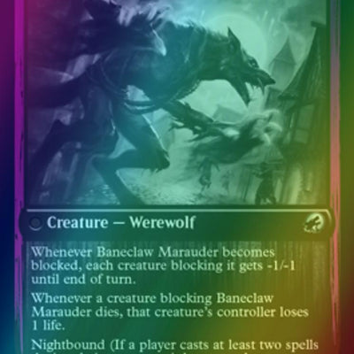 Baneblade Scoundrel // Baneclaw Marauder [85] [Innistrad: Double Feature] [Foil]
