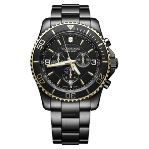 Victorinox Maverick Black Stainless Steel Men 43mm