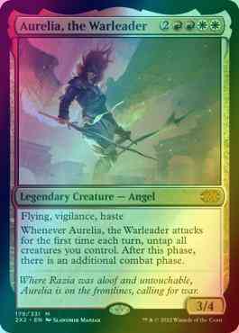 Aurelia, the Warleader [179] [Double Masters 2022] [Foil]