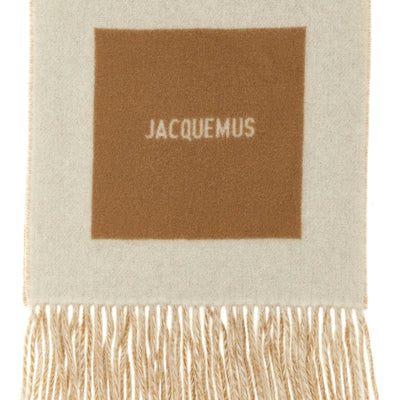 Jacquemus Lecharpe Rond Carré Scarf
