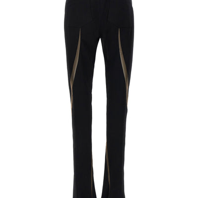 Mugler Mesh Insert Leggings