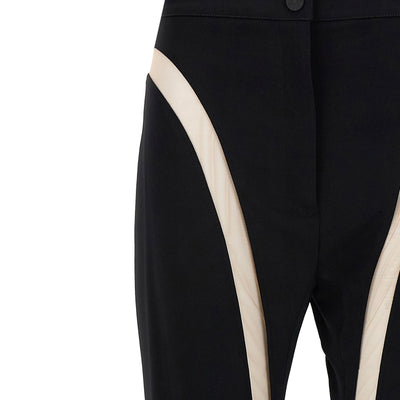 Mugler Mesh Insert Leggings