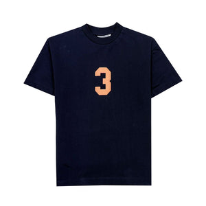 3 T-shirt in Navy Blue [Unisex]