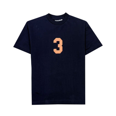 3 T-shirt in Navy Blue [Unisex]