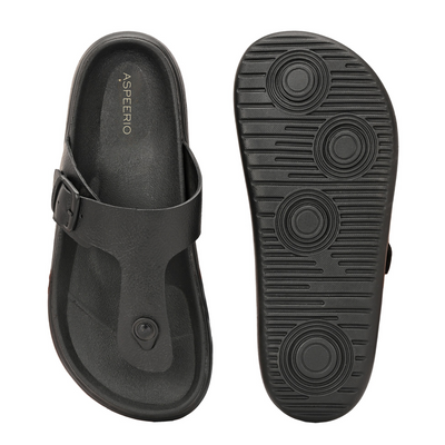 Comet Leather Slippers by Aspeerio