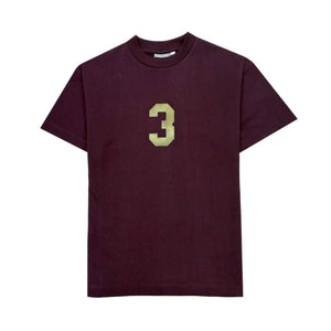 3 T-shirt in Wine [Unisex]