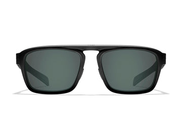 Crystal Grey Frame - Dark Carbon (Polarized) Lens