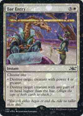Bar Entry [290] [Unfinity] [Galaxy Foil]