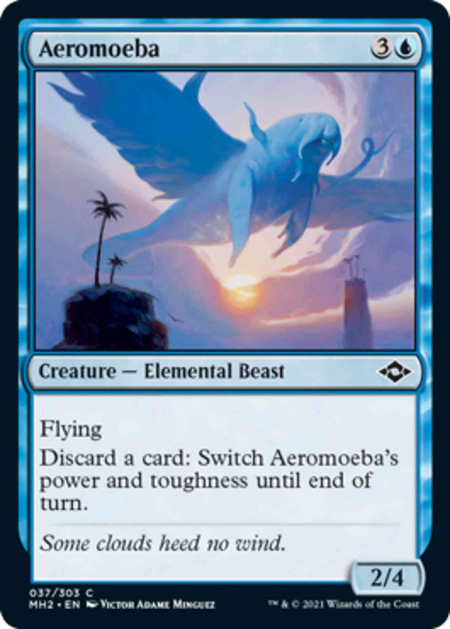 Aeromoeba [37] [Modern Horizons 2] [Non-Foil]