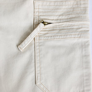 Off White Slim Fit Cargo Pants