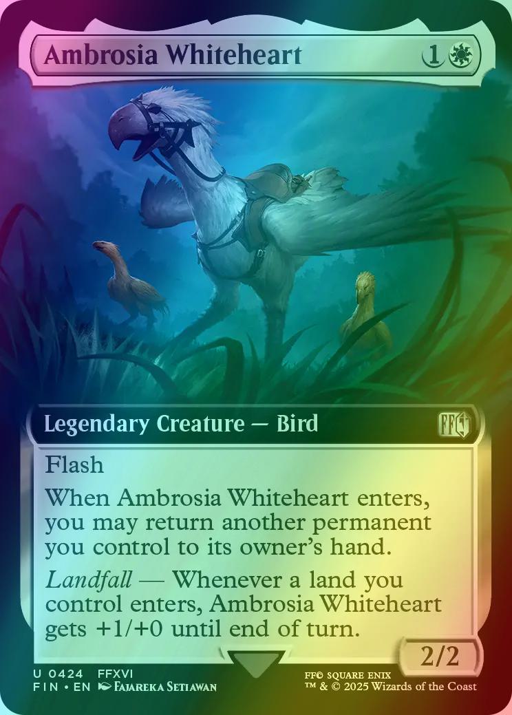 Ambrosia Whiteheart [424] [Extended Art] [FINAL FANTASY] [Foil]