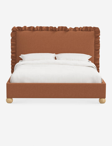 Terracotta Linen Weave