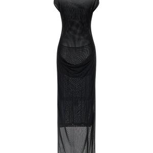 Jean Paul Gaultier Flocked Dress
