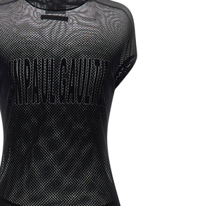 Jean Paul Gaultier Flocked Dress