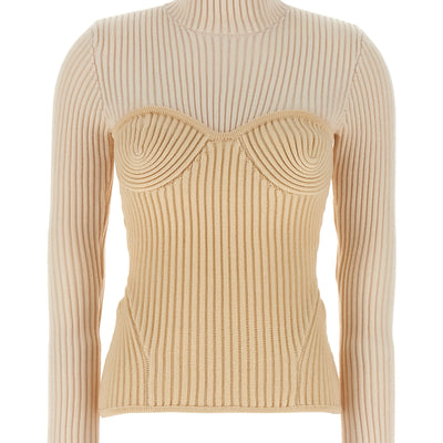 Jean Paul Gaultier Corset Sweater