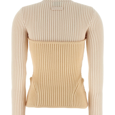 Jean Paul Gaultier Corset Sweater