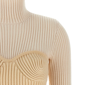 Jean Paul Gaultier Corset Sweater