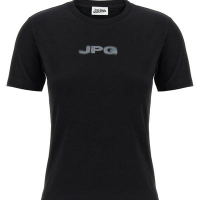 Jean Paul Gaultier The Black Jpg Baby Tee T-shirt