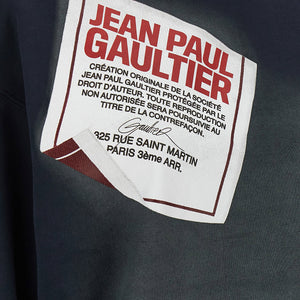 Jean Paul Gaultier The Blue Gaultier Label Sweatshirt