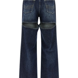 Jean Paul Gaultier The Blue Cut-out Jeans