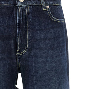 Jean Paul Gaultier The Blue Cut-out Jeans