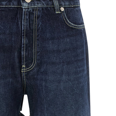 Jean Paul Gaultier The Blue Cut-out Jeans