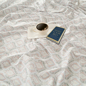 SWAYAM ZINNIA BED SHEET-25061