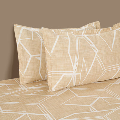 Swayam Zinnia Fitted Bed Sheet-25071